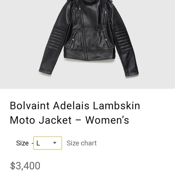 Bolvaint Adelais☆BLACK LUX LAMB LEATHER - Picture 9 of 10